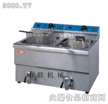 聯(lián)聯(lián)EF-12L雙缸雙篩電炸爐與合肥聯(lián)聯(lián)食品包裝機(jī)械 開啟高效餐飲與健康飲水新商機(jī)
